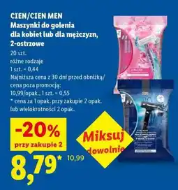 Lidl CIEN/CIEN MEN Maszynki do golenia oferta