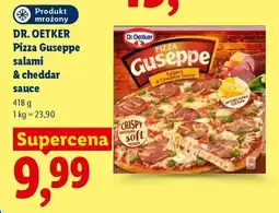 Lidl Dr. Oetker Pizza Guseppe, salami & cheddar sauce oferta