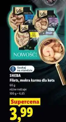 Lidl SHEBA Filets, mokra karma dla kota oferta