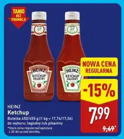 ALDI HEINZ Ketchup oferta