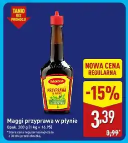 ALDI MAGGI Przyprawa w płynie oferta