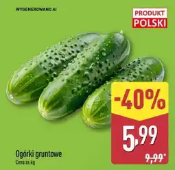 ALDI Ogórki gruntowe oferta