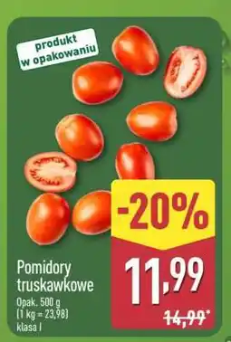 ALDI Pomidory truskawkowe oferta