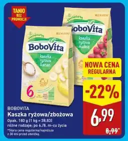 ALDI BOBOVITA Kaszka ryżowa/zbożowa oferta