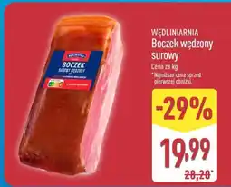ALDI Boczek wędzony surowy oferta