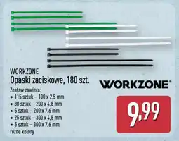 ALDI WORKZONE Opaski zaciskowe, 180 szt oferta