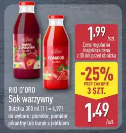ALDI RIO D'ORO Sok warzywny oferta