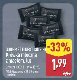 ALDI GOURMET FINEST CUISINE oferta