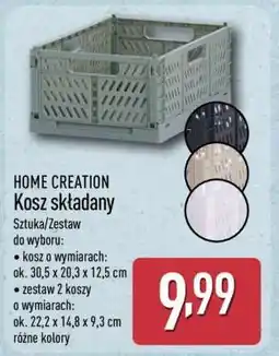 ALDI HOME CREATION Kosz składany oferta