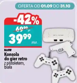 Biedronka Konsola do gier retro, biała oferta