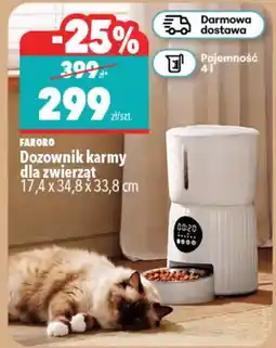 Biedronka Dozownik karmy dla zwierząt oferta