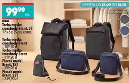 Biedronka Torba meska crossbody Brant oferta