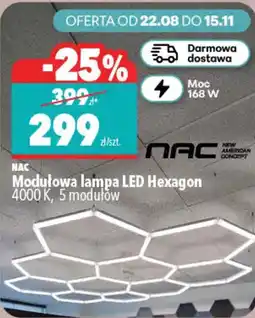 Biedronka Modułowa lampa LED Hexagon oferta