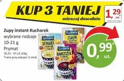 Orzech Zupy instant Kucharek oferta