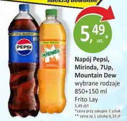 Orzech Napój Pepsi, Mirinda, 7Up, Mountain Dew oferta