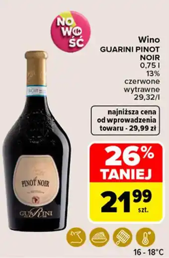 Wino Guarini Pinot Noir