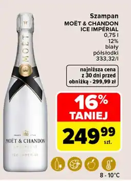 Carrefour Market Szampan moët & chandon ice impérial oferta