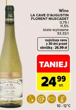 Carrefour Market Wino la cave d'augustin florent muscadet oferta