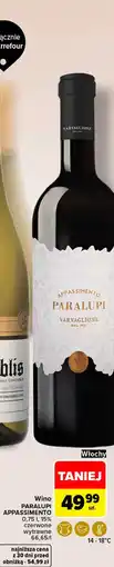 Carrefour Market Wino Appassimento Paralupi oferta
