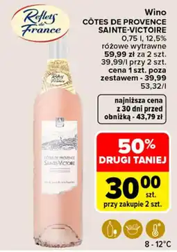 Carrefour Market Wino CÔTES DE PROVENCE SAINTE-VICTOIRE oferta