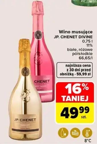 Carrefour Market Wino musujące JP. CHENET DIVINE oferta