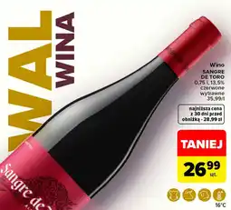 Carrefour Market Wino Sangre de Toro oferta