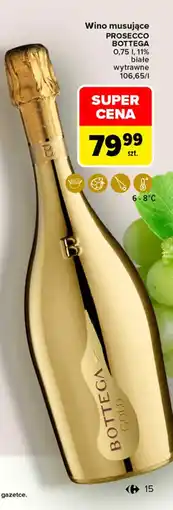 Carrefour Market Wino musujące BOTTEGA oferta