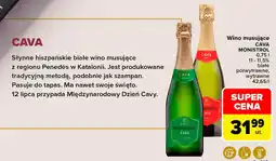 Carrefour Market Wino musujące cava monistrol oferta