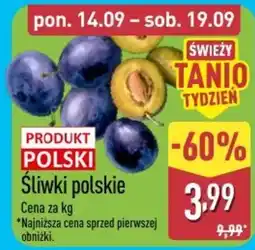 ALDI Śliwki polskie oferta