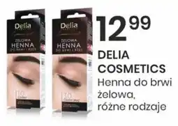 Sekret Urody Delia Cosmetics Henna do brwi żelowa oferta