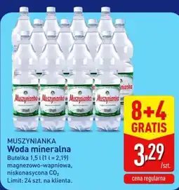 ALDI Muszynianka Woda mineralna oferta