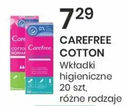Sekret Urody Carefree Cotton Wkładki higieniczne oferta