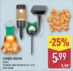ALDI Lampki solarne oferta