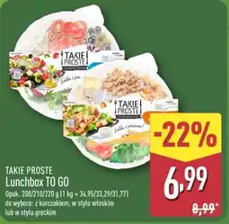 ALDI Takie Proste Lunchbox TO GO oferta