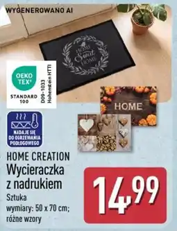 ALDI HOME CREATION Wycieraczka z nadrukiem oferta