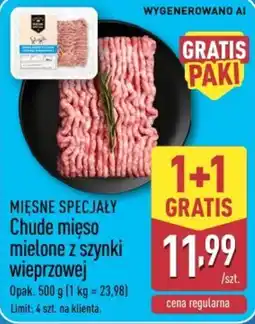 ALDI Chude mięso mielone z szynki wieprzowej oferta