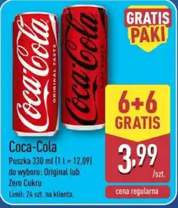 ALDI Coca-Cola oferta
