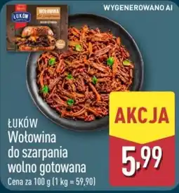 ALDI Łuków Wołowina do szarpania wolno gotowana oferta