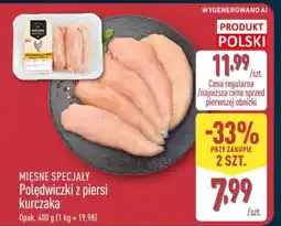 ALDI MIESNE SPECJAŁY Połędwiczki z piersi kurczaka oferta