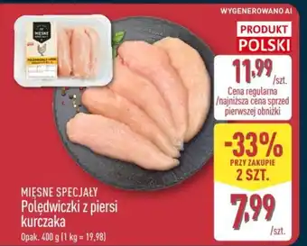 ALDI MIESNE SPECJAŁY Połędwiczki z piersi kurczaka oferta