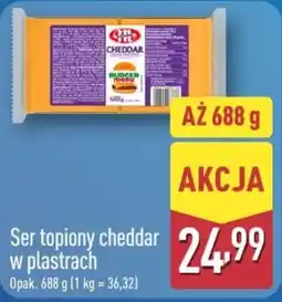 ALDI Ser topiony cheddar w plastrach oferta