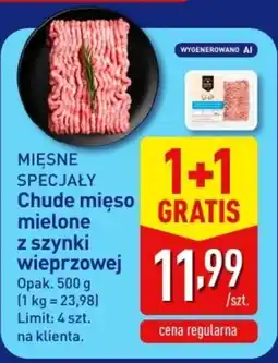 ALDI Chude mięso mielone z szynki wieprzowej oferta