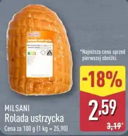 ALDI MILSANI Rolada ustrzycka oferta