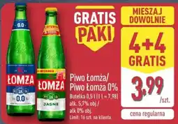 ALDI Piwo Łomża oferta