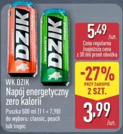 ALDI WK DZIK Napój energetyczny zero kalorii oferta