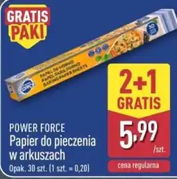 ALDI Papier do pieczenia Power Force oferta