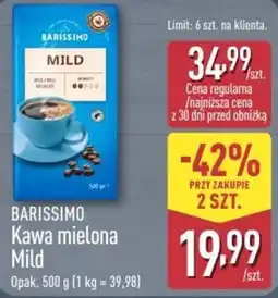 ALDI Kawa mielona Mild oferta
