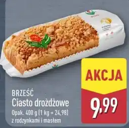 ALDI Ciasto drożdżowe oferta