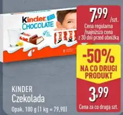 ALDI Kinder Czekolada oferta