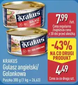 ALDI Krakus Gulasz angielski/ Golonkowa oferta